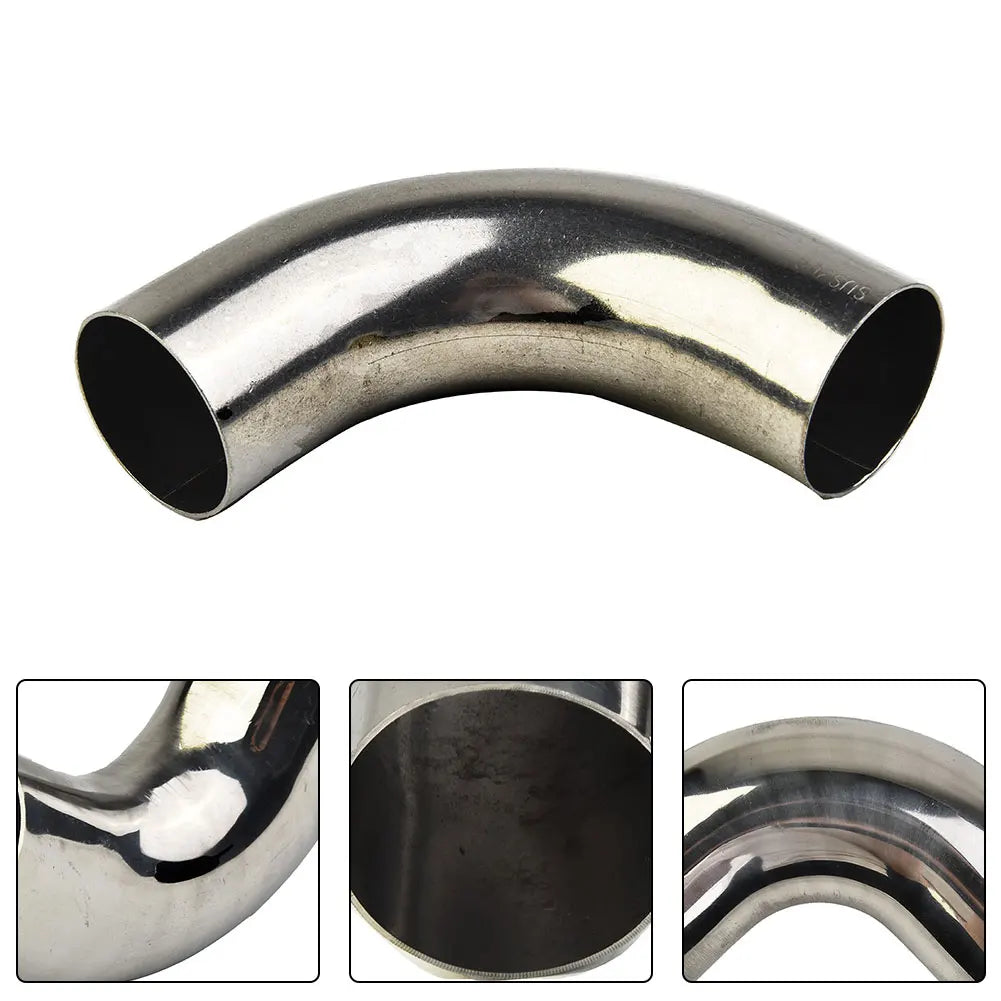 90° Stainless Steel Mandrel Bend Elbow Pipe – 19 to 51mm