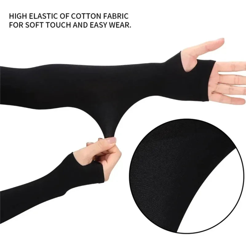 UPF 50+ Sun Protection Arm Sleeves – Cooling UV Cover