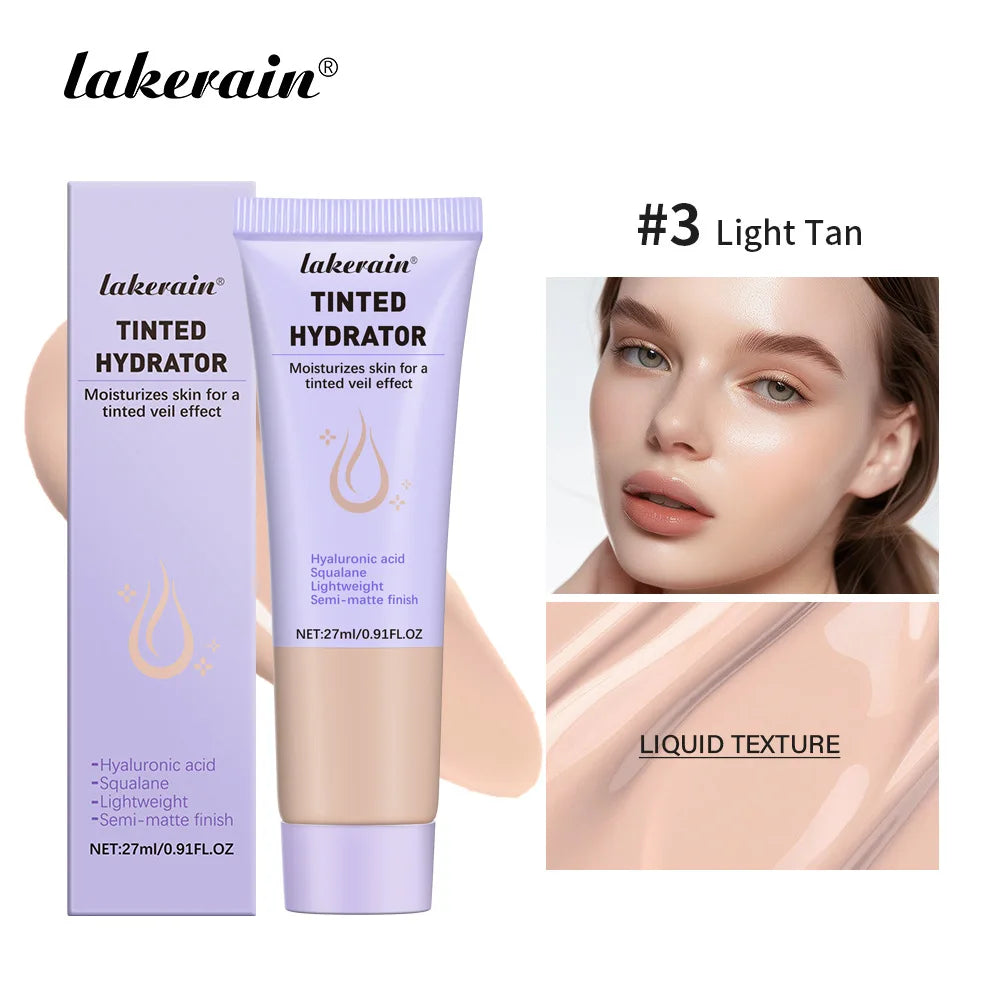 Lakerain Tinted Moisturizer Cream – Lightweight Full Coverage