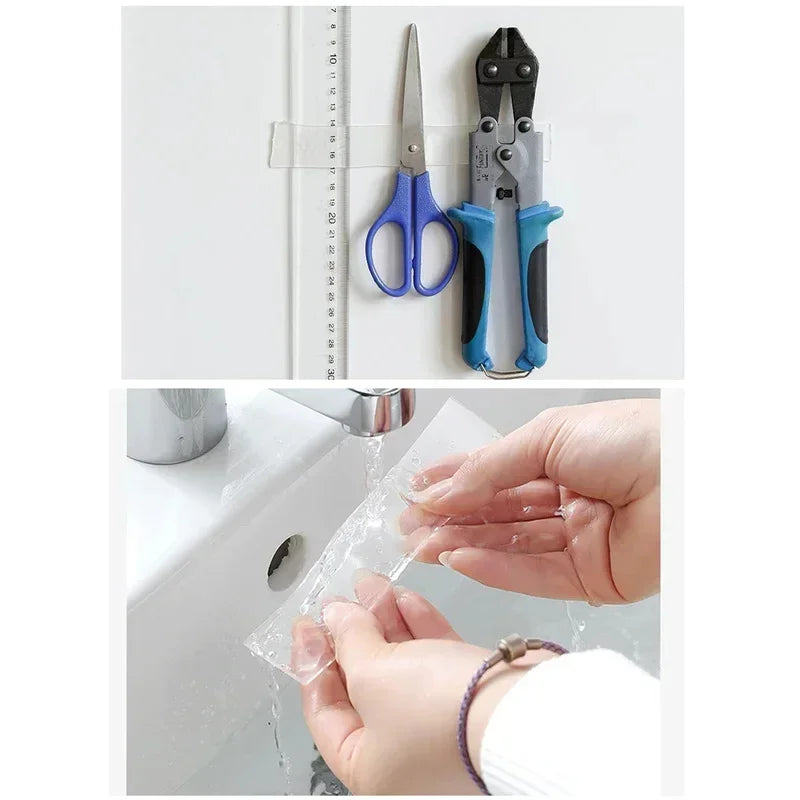Nano Double-Sided Tape – Reusable, Waterproof & Transparent