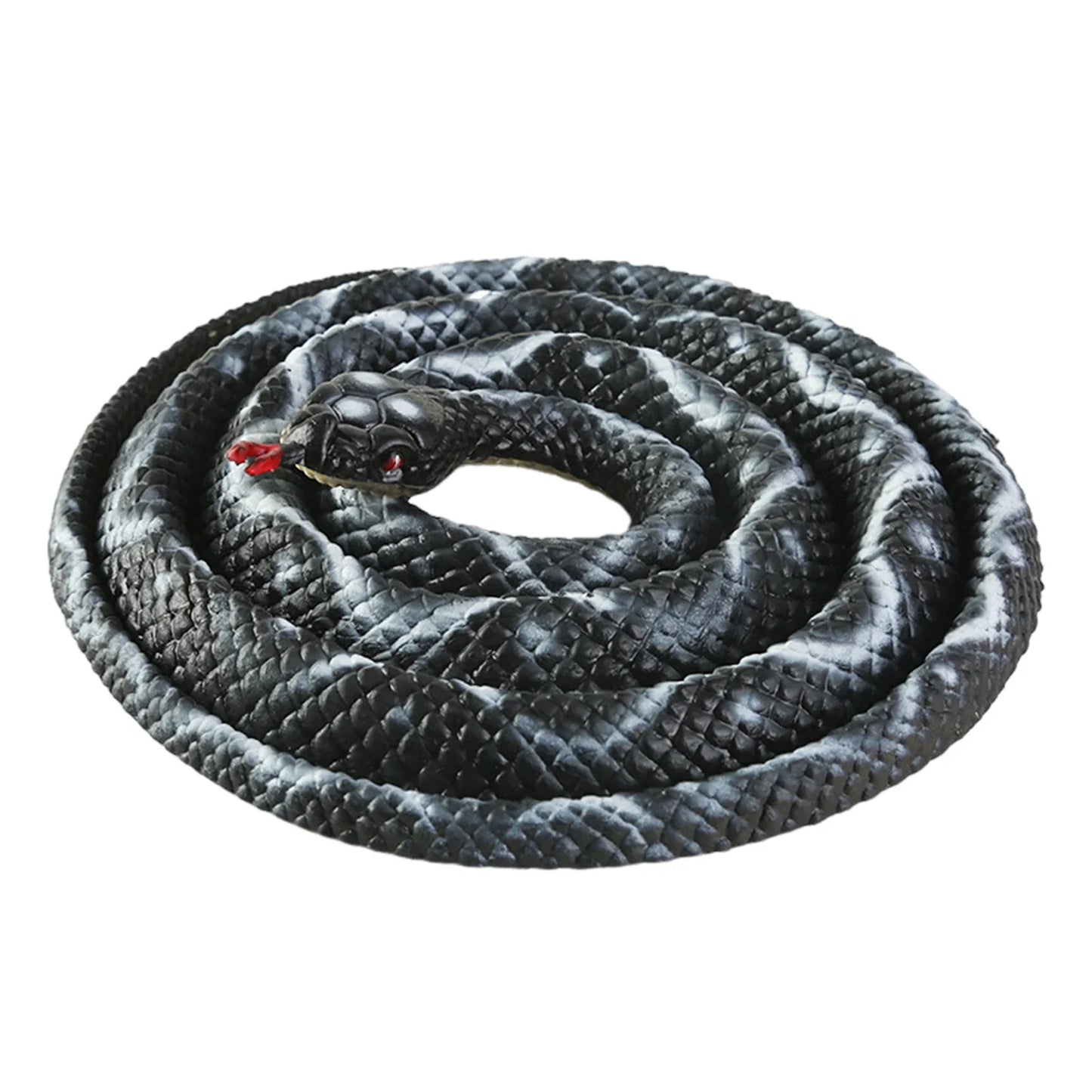 Realistic Rubber Snake Prank Toy | 127cm Halloween Anaconda