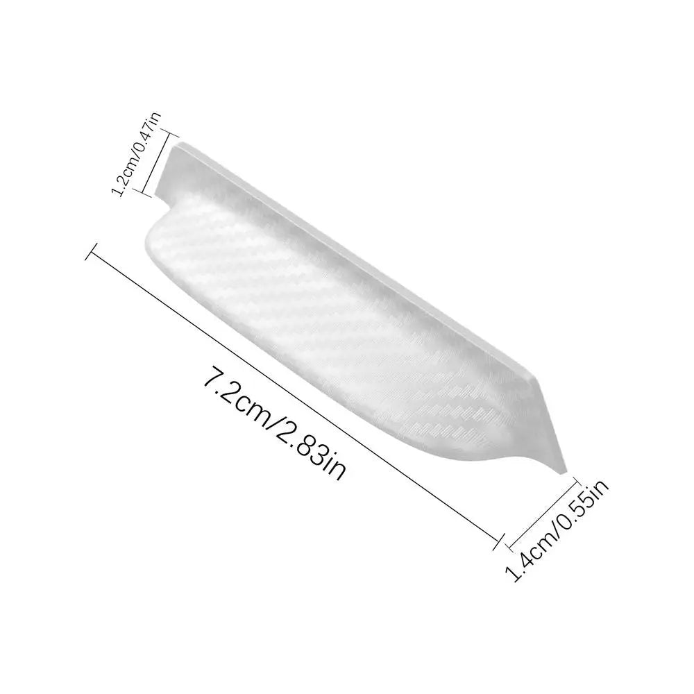 Car Rear Camera Rain Cover – Waterproof Dust Shield Camera Rain Cover Peaceful Pleasures Health and Wellness White