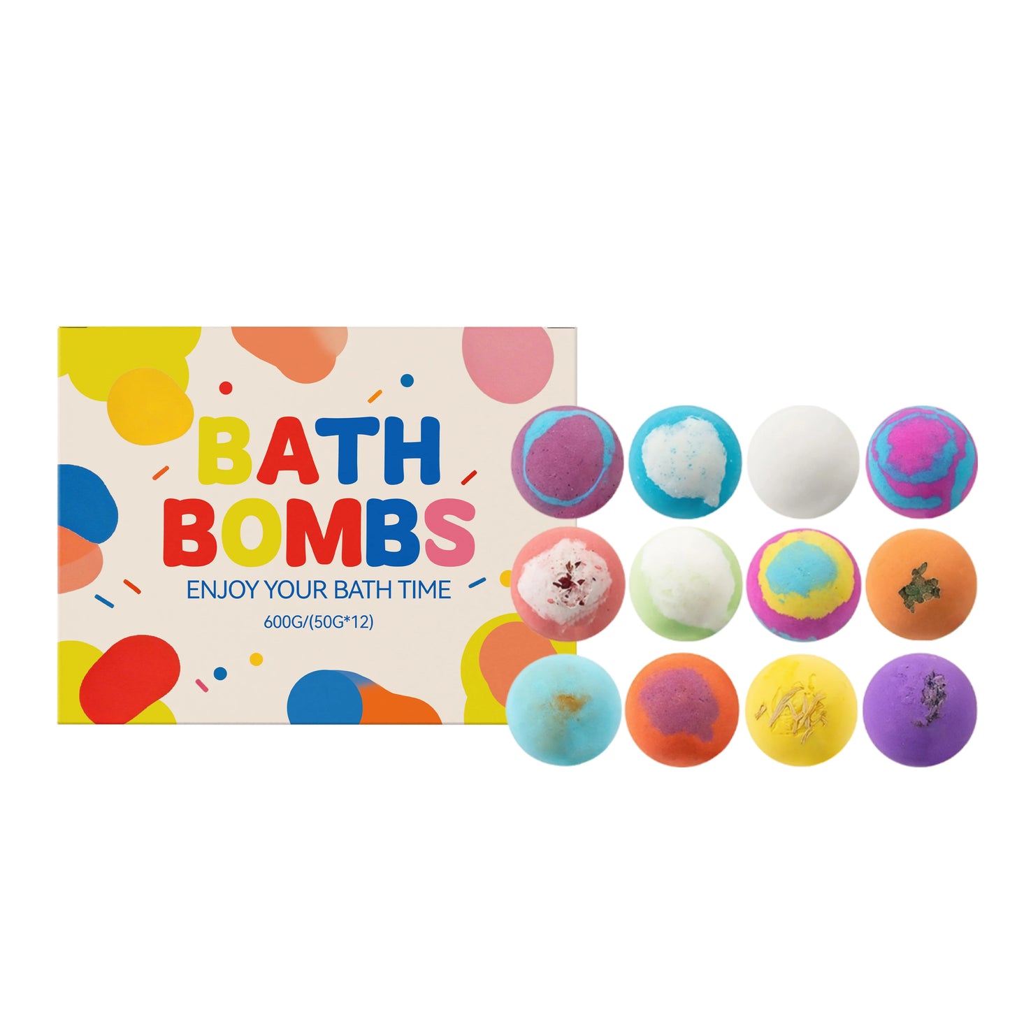 Bath Bombs with Surprise Toys Inside – 12pc Ocean Gift Set