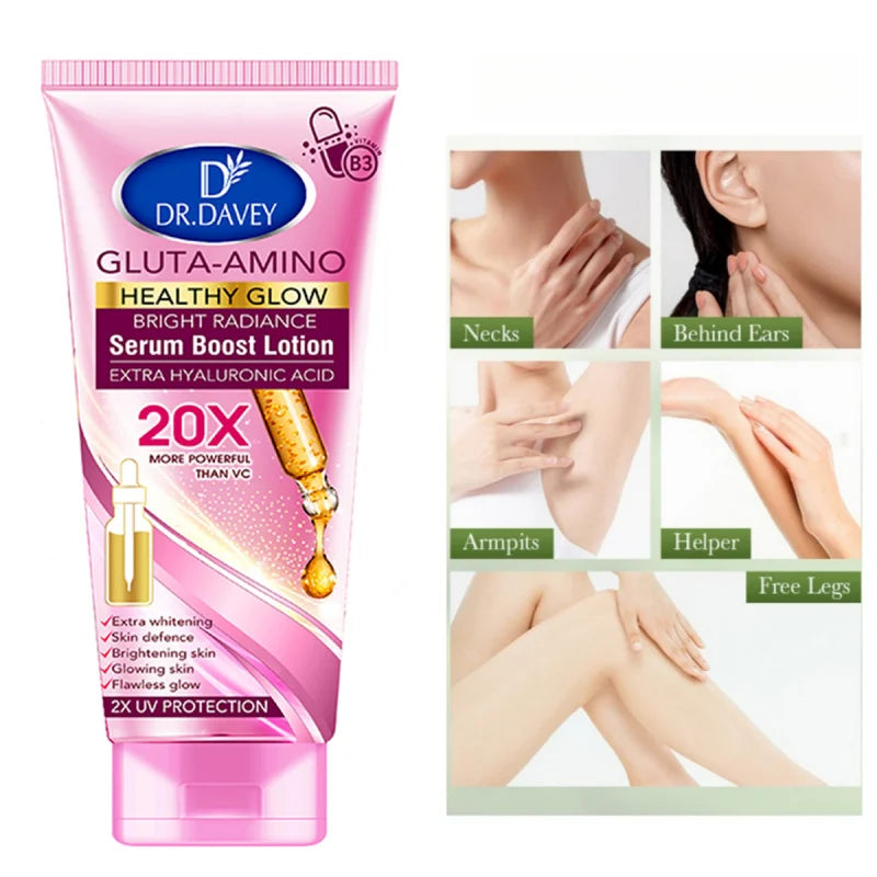DR.DAVEY Gluta Amino Body Lotion 300ml – Deep Moisturizing