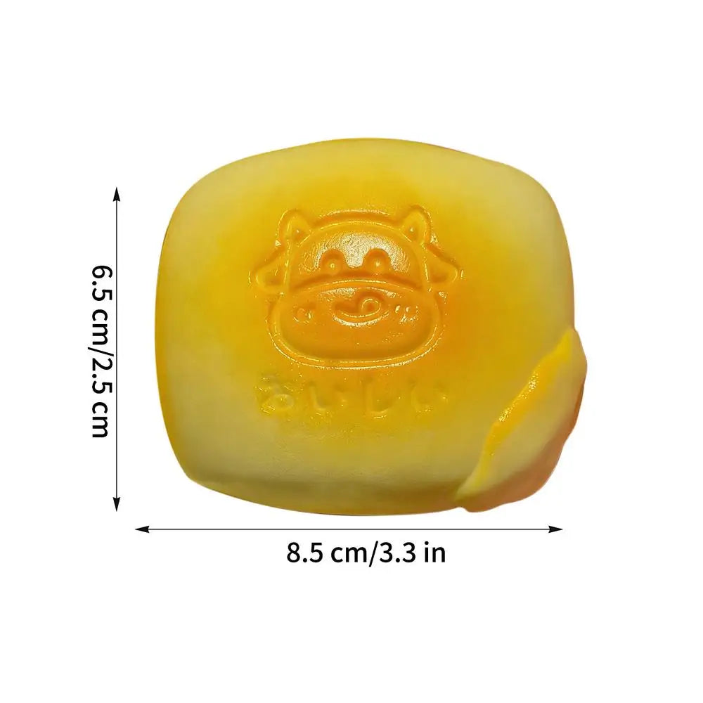 Slow Rising Bread Squeeze Fidget Toy – Soft Silicone Squishy