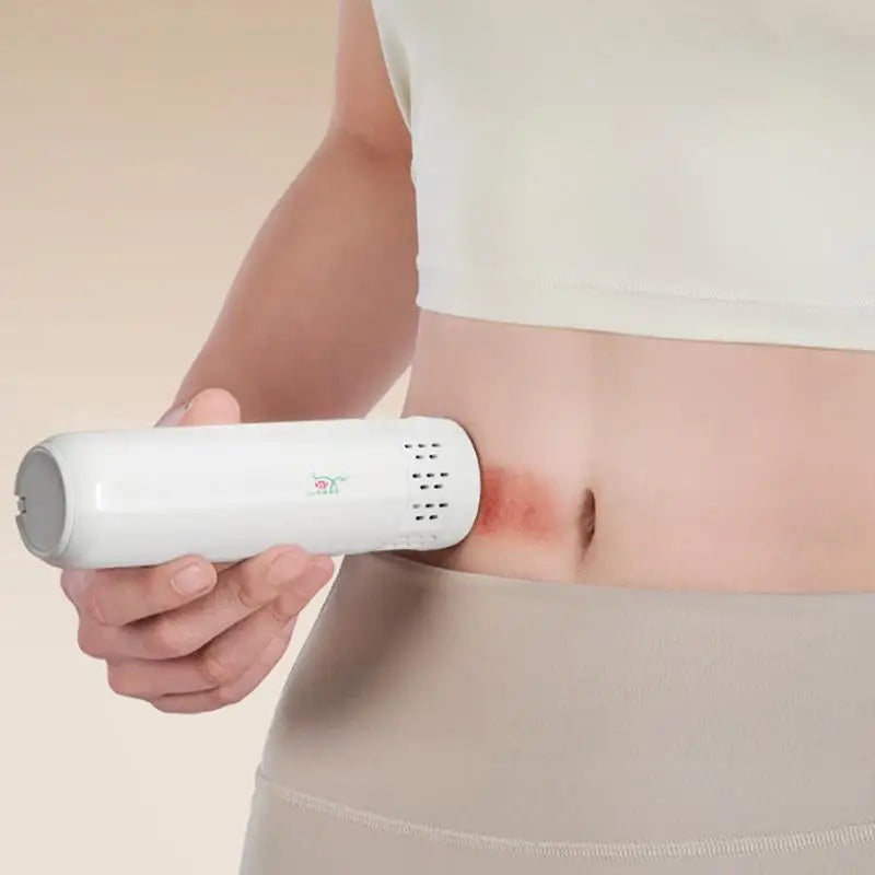 Multi Functional Household Portable Warm Moxibustion Equipment Handheld Scraping Massage Beauty Device Stone Moxibustion Sticks Peaceful Pleasures Health and Wellness