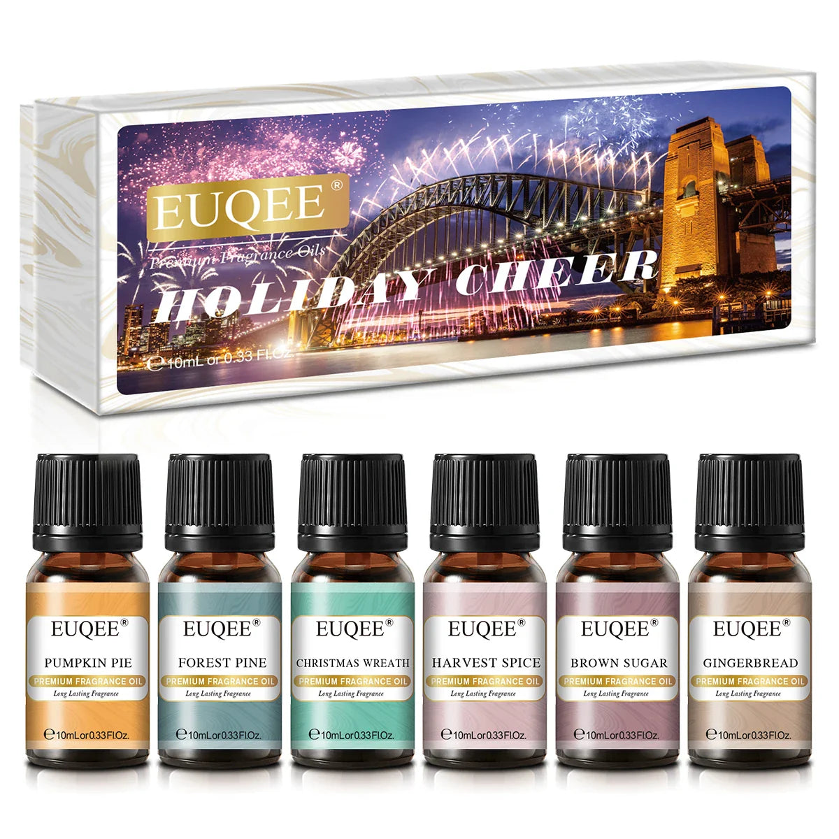 EUQEE 10ml Fragrance Oil – Reed Diffuser, Candle & Aromatherapy