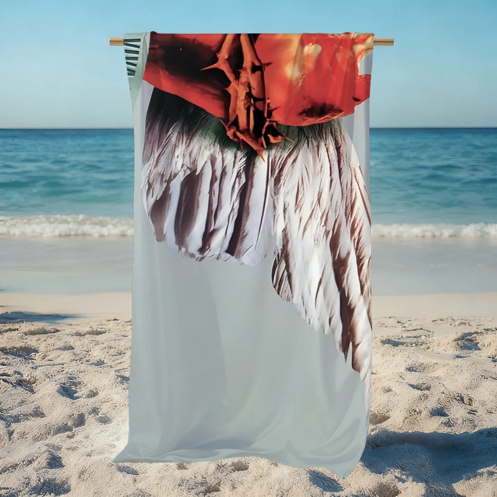 Böhse Onkelz Rock Band Quick-Dry Beach Towel | Gym & Travel Quick-Dry Beach Towel Peaceful Pleasures Health and Wellness