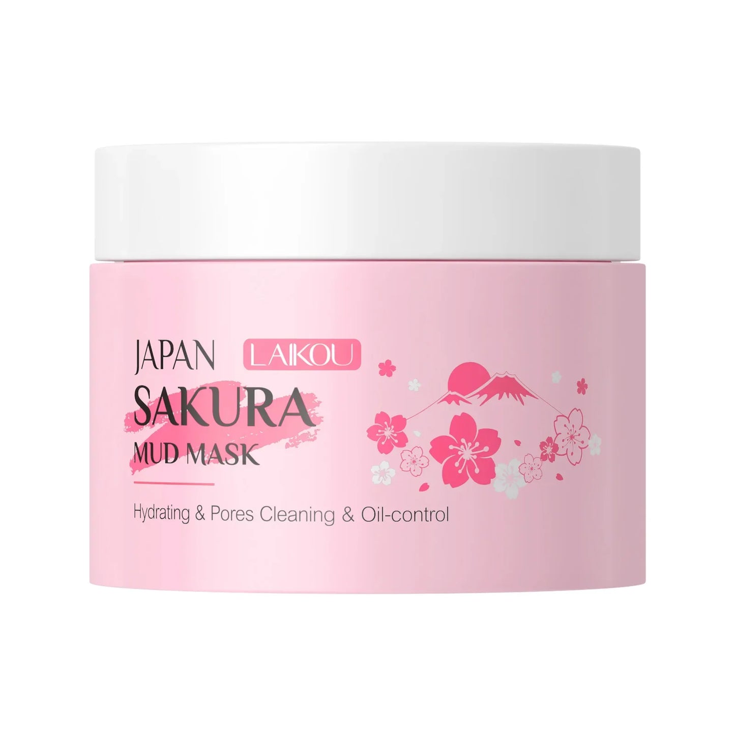 Laikou Sakura Mud Mask – Pore Shrinking & Oil Control