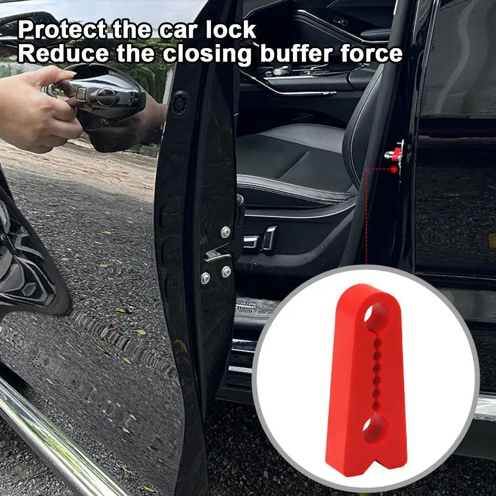 4pcs Car Door Lock Shock Absorber Silicone Cover Peaceful Pleasures Health and Wellness