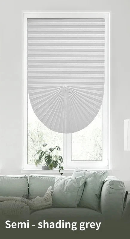 Self-Adhesive Pleated Window Blinds | Cordless No-Drill Shades