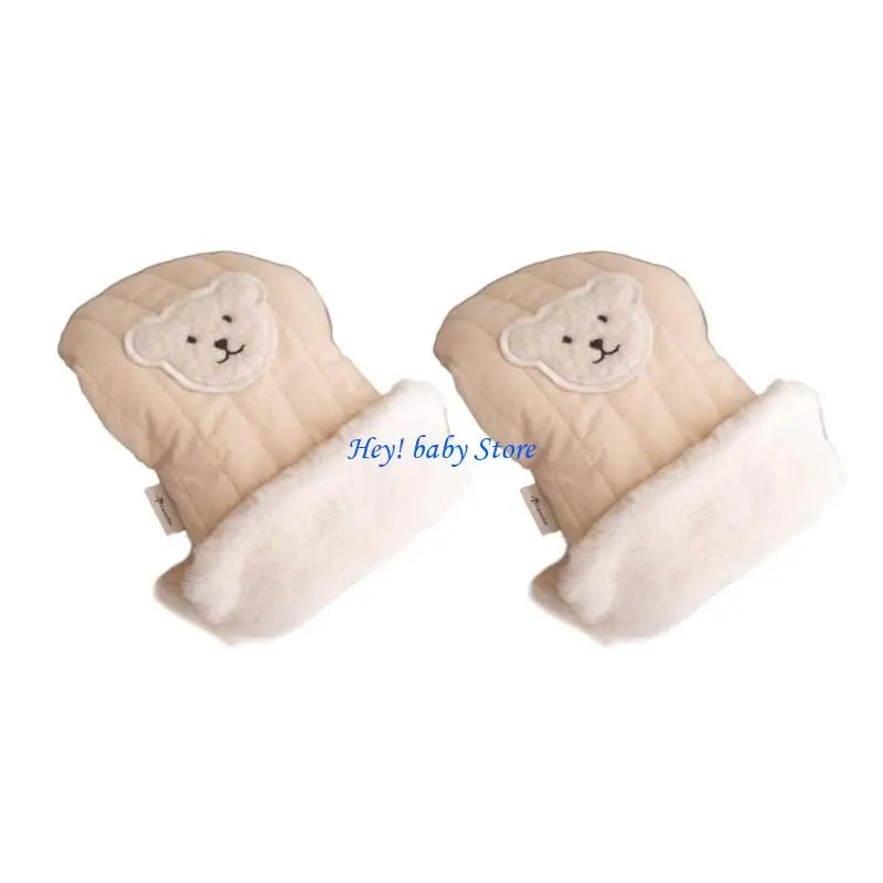 Windproof Stroller Hand Muff – Insulated Nylon Baby Gloves