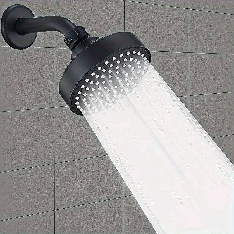 High Pressure Black Rainfall Shower Head – Wall Mounted
