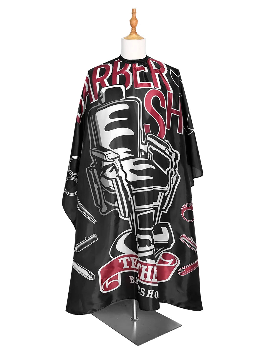 Classics Hair Cape Haircut Cloth Hairdresser Apron Hair Cut Cape Hairdress Gown Hairdressing Coat Barbershop Salon Accessory Peaceful Pleasures Health and Wellness