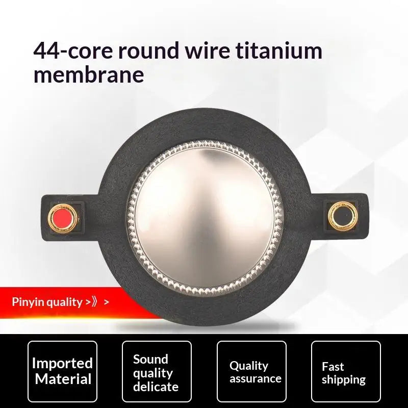44mm Titanium Tweeter Diaphragm – DIY Speaker Repair Part