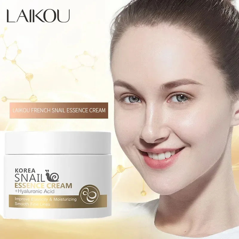 LAIKOU Snail Collagen Face Cream – Hydrating Moisturizer 25g