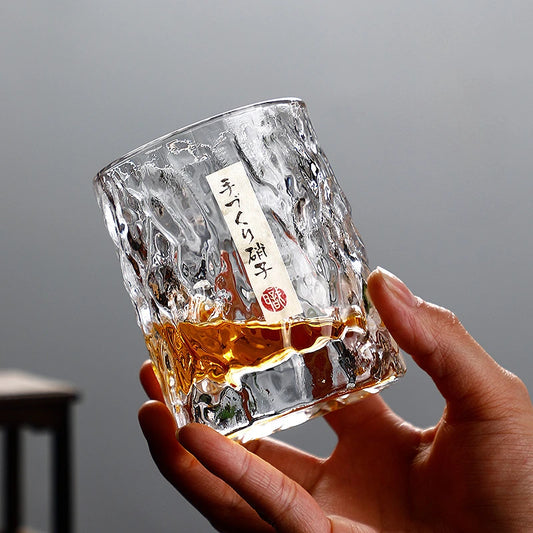 Japanese Style Creative Cup Whiskey Cup High-end Appearance Grade Beer Cup Household Cup Peaceful Pleasures Health and Wellness