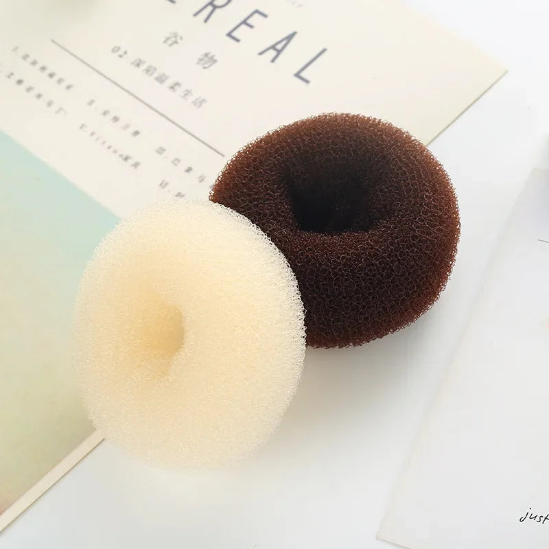 Large Fluffy Ball Donut Princess Hairstyle Headwear Personalized