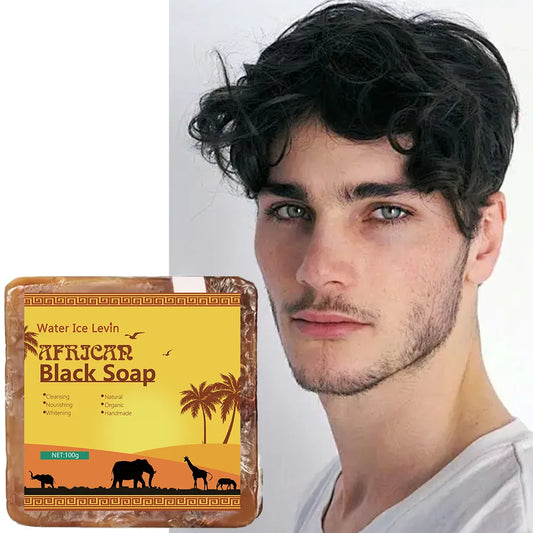 African Black Soap – Turmeric Kojic Acid Brightening Face Bar Facial Cleansing Soap Peaceful Pleasures Health and Wellness Default Title