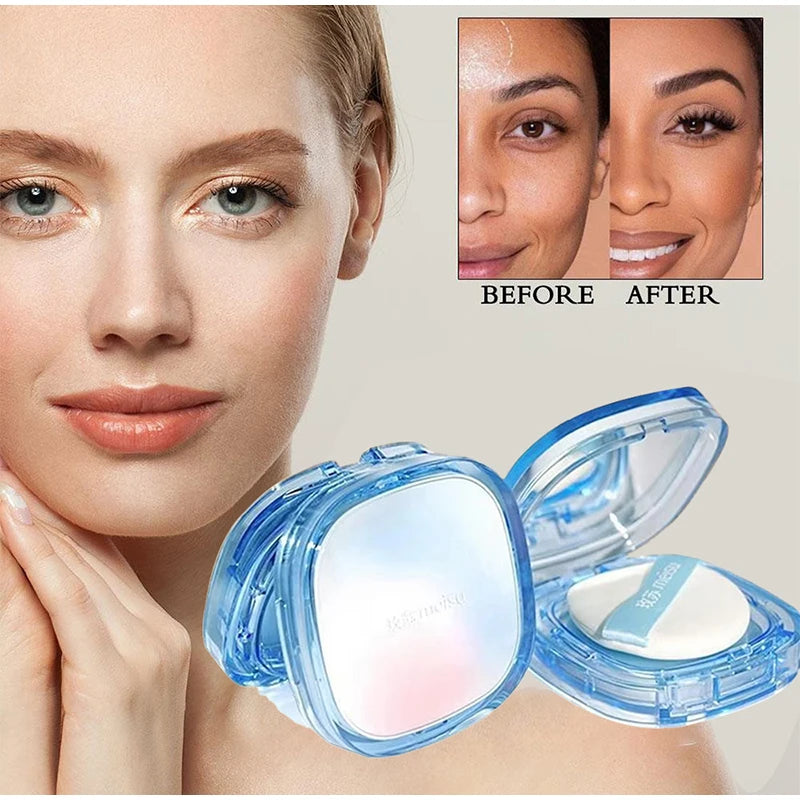 Brand Makeup Setting Powder Natural Powder-free Matte Oilcontrol Waterproof Longlasting Makeup Refreshing Nonsmear Facial Makeup Peaceful Pleasures Health and Wellness