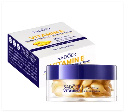 SADOER Vitamin E Face Serum Capsules – Brighten & Firm 30pc