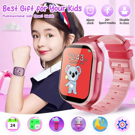 HT30 Kids Smartwatch – 1.83" HD, Camera & 22 Games Kids Smartwatch Peaceful Pleasures Health and Wellness