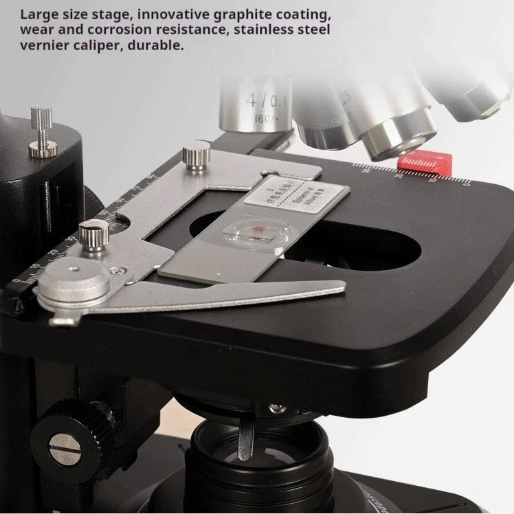 Electronic Binocular Biological Microscope Optical Instrument for Teaching and Research Experiments Peaceful Pleasures Health and Wellness