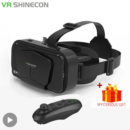 Shinecon 3D VR Headset Glasses for iPhone & Android | 120° FOV VR Headset Glasses Oasis Select