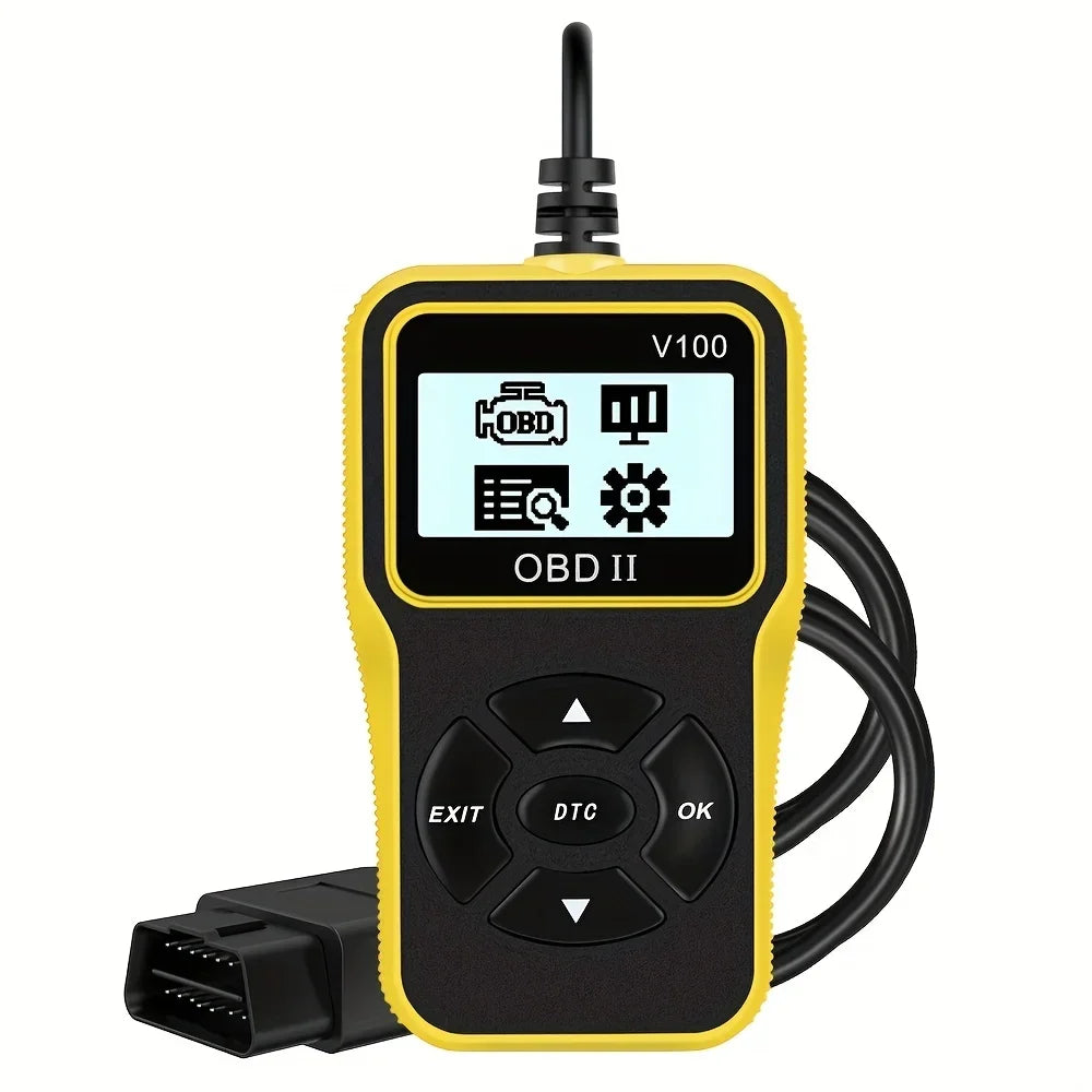 Obd2 Scanner Diagnostic Tool, Check Engine Code Reader, Obd2 Scanner with Reset Function, Input/Management Preparation, Engine Auto Check Light Peaceful Pleasures Health and Wellness
