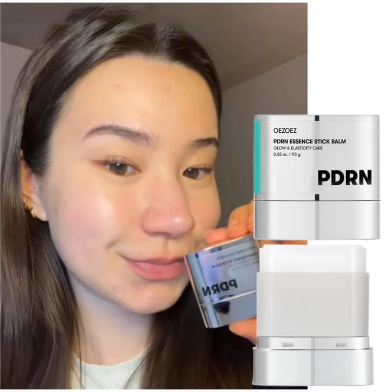 PDRN Essence Stick Balm Gentle Repair Makes Skin Glow Long-lasting Hydration Soft Smoothing Skin Moisturize Essence Cream Stick Peaceful Pleasures Health and Wellness