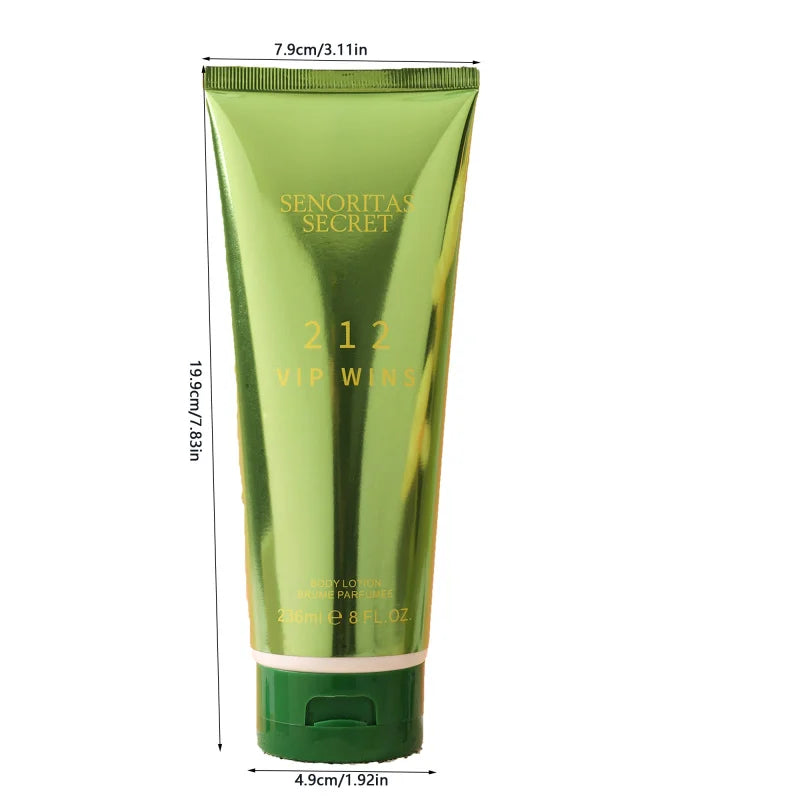 236ml Fragrance Moisturizing Moisturizing Fragrance Body Lotion Refreshing Non-Greasy Long Lasting Fragrance All Seasons Peaceful Pleasures Health and Wellness
