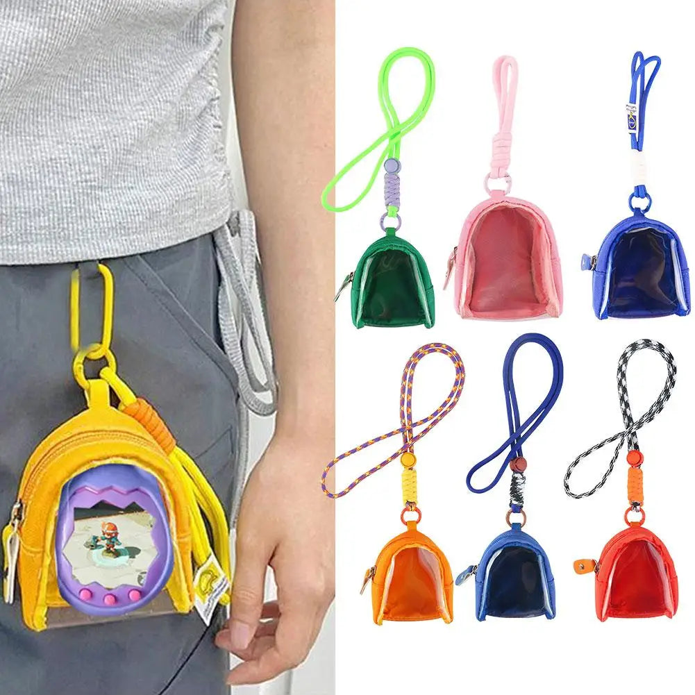 For Tamagotchi Paradise Waterproof Protective Case With Lanyard For Digital Pet Game Console Transparent Storage Pouch Peaceful Pleasures Health and Wellness