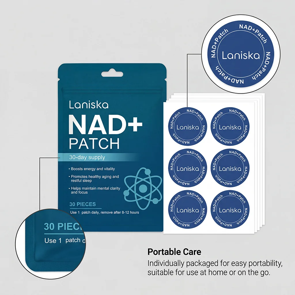 NAD+ Body Care Patches 30pc – Breathable & Long-Lasting