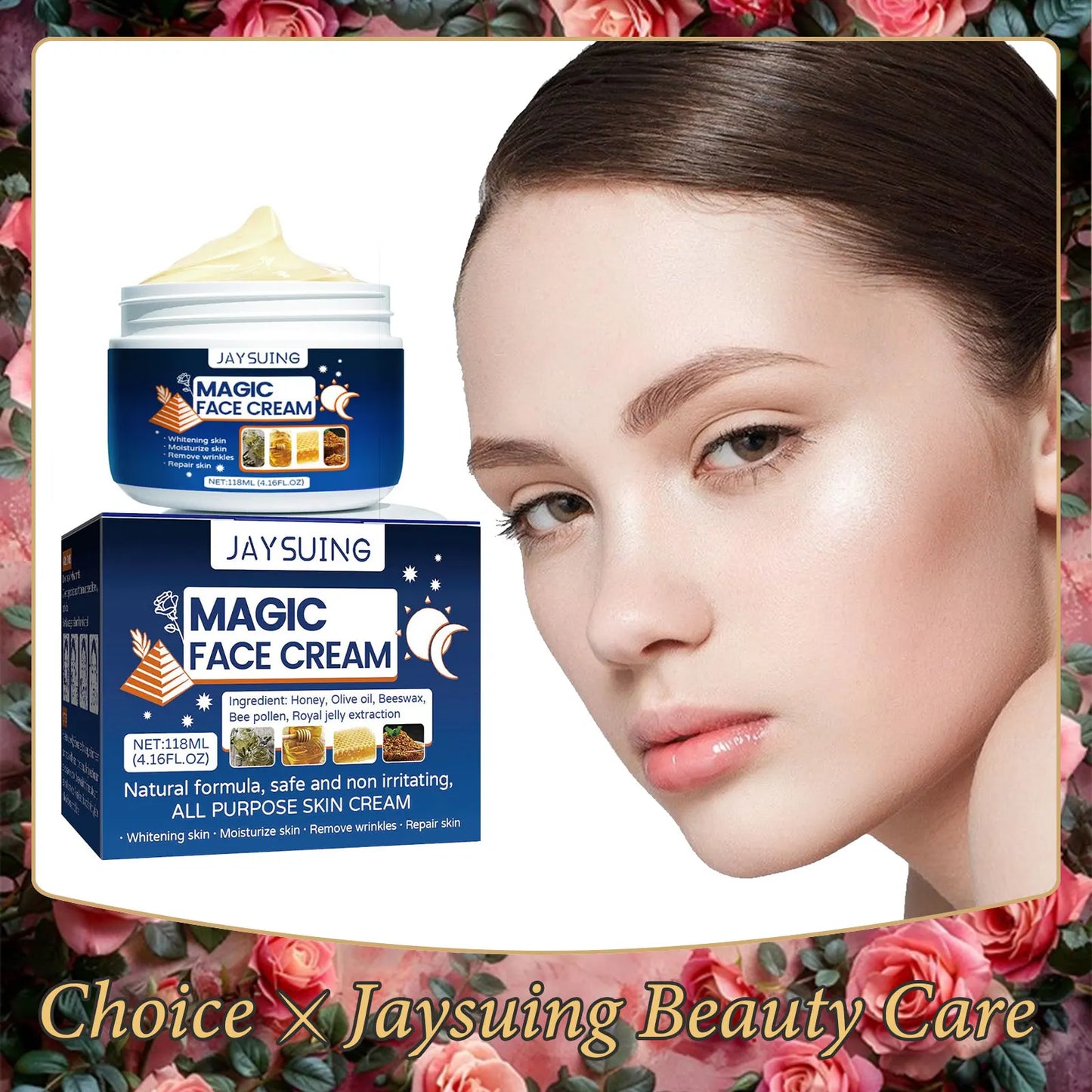 Jaysuing Magic Anti-Wrinkle Face Cream – Moisturizing 118ml