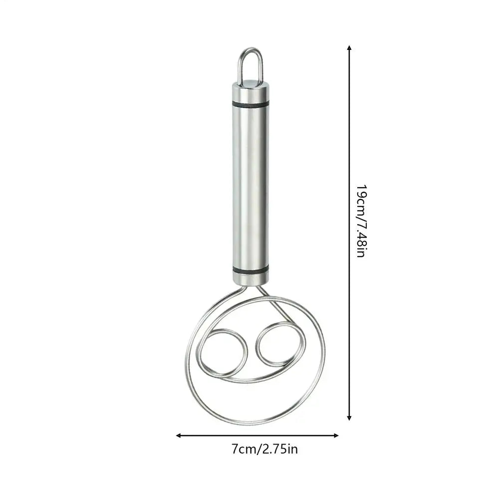 Stainless Steel Dough Whisk – Bread & Pastry Blender