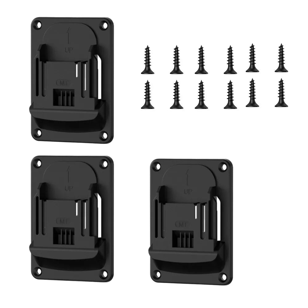 1/3 PCS Electric Tool Holder Dock Mount Storage Rack For Makita 18V Tool Holder Drill Holder Slots Stand Peaceful Pleasures Health and Wellness D3PCS