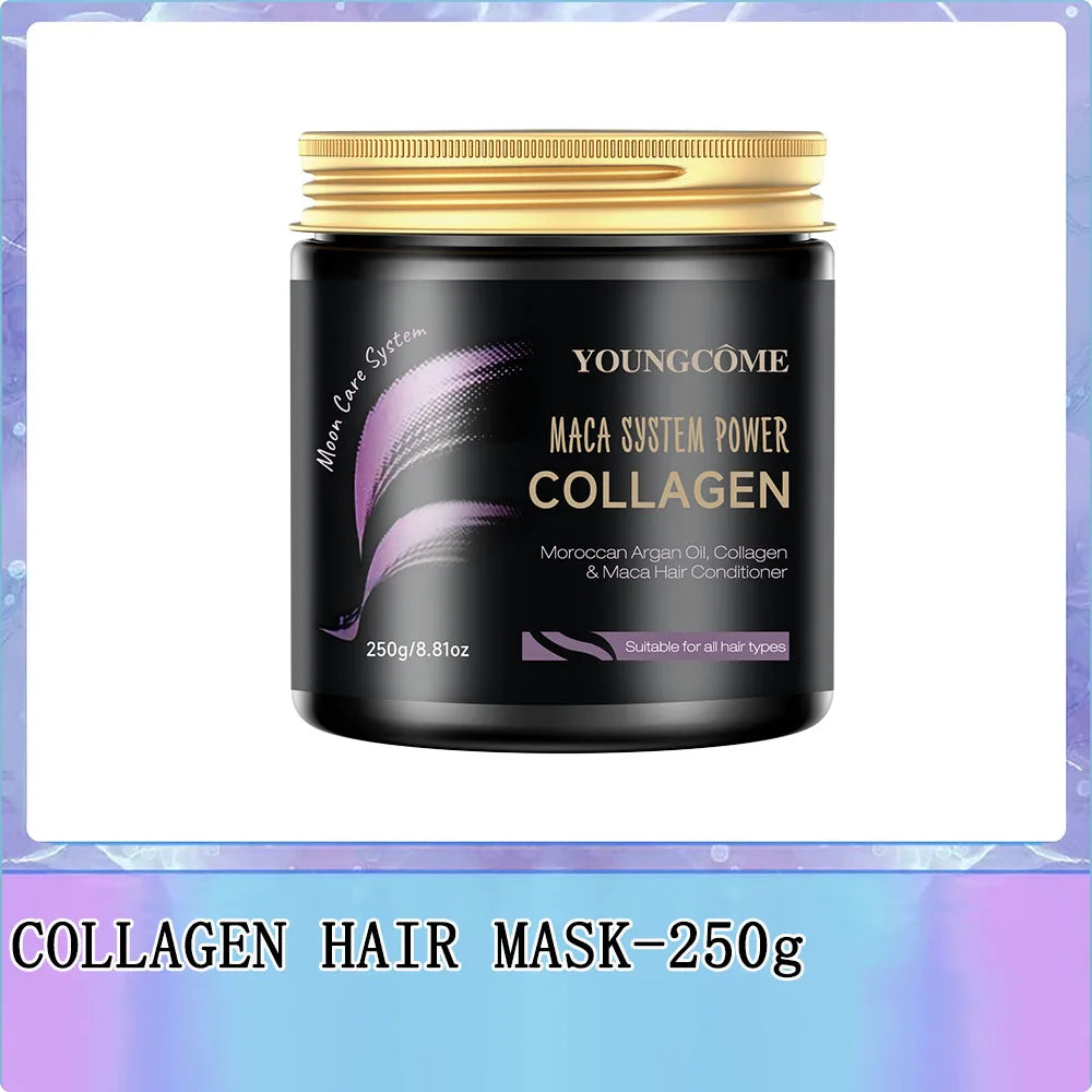 YOUNGCOME Collagen & Keratin Hair Mask – Frizz Control 250g