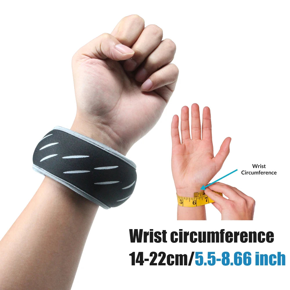 1Pair Wrist Weights 1lb / 0.45kg for Women, Men - Adjustable Strap for Walking,Pilates,Gym - Lightweight & Comfortable Design Peaceful Pleasures Health and Wellness