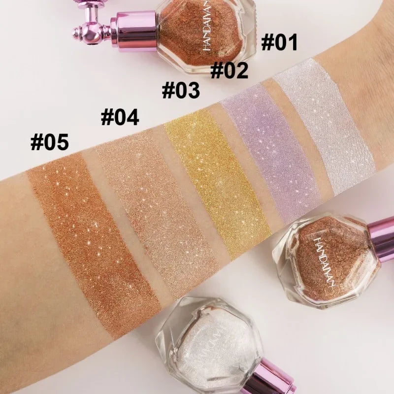 Diamond Highlighter Powder Spray | Glitter Face & Body Illuminator