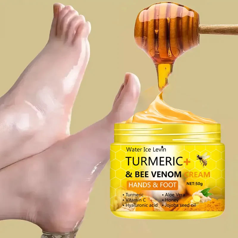 Turmeric Bee Venom Foot & Hand Repair Cream – 50g