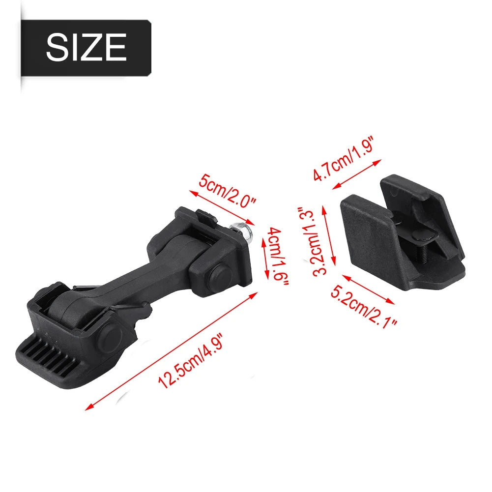 Hood Latch Safety Catches Brackets Jeep Wrangler JK 2007 2008 2009