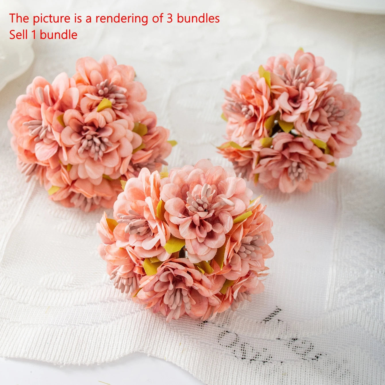 Artificial Silk Mini Rose Bouquets | Wedding & Home Décor