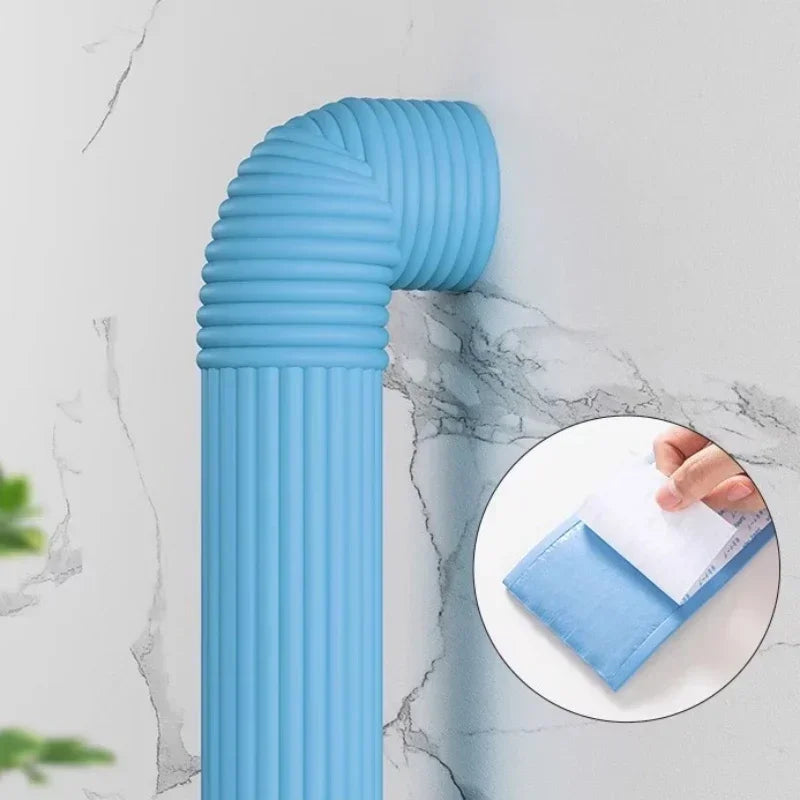 Self-Adhesive Pipe Wrap Concealer – Indoor Pipe Cover 1–4 Rolls
