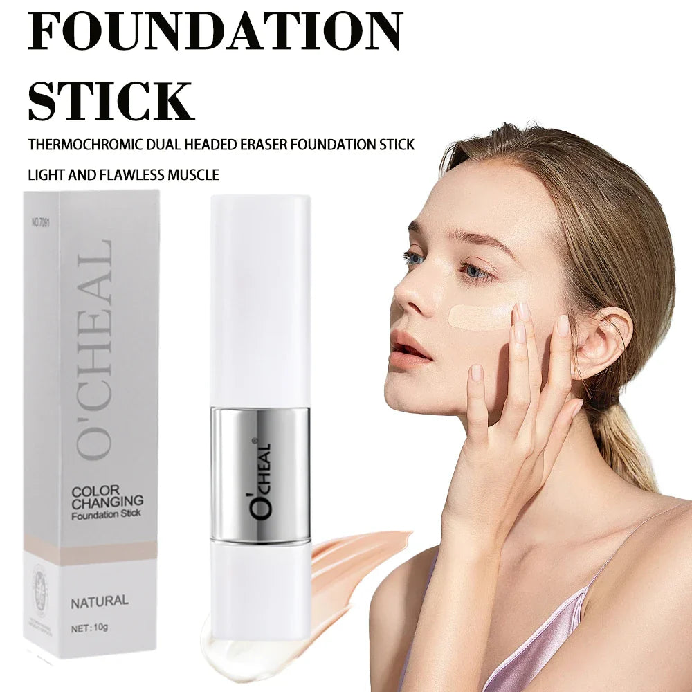2-in-1 Color Changing Foundation & Concealer Stick | All Skin
