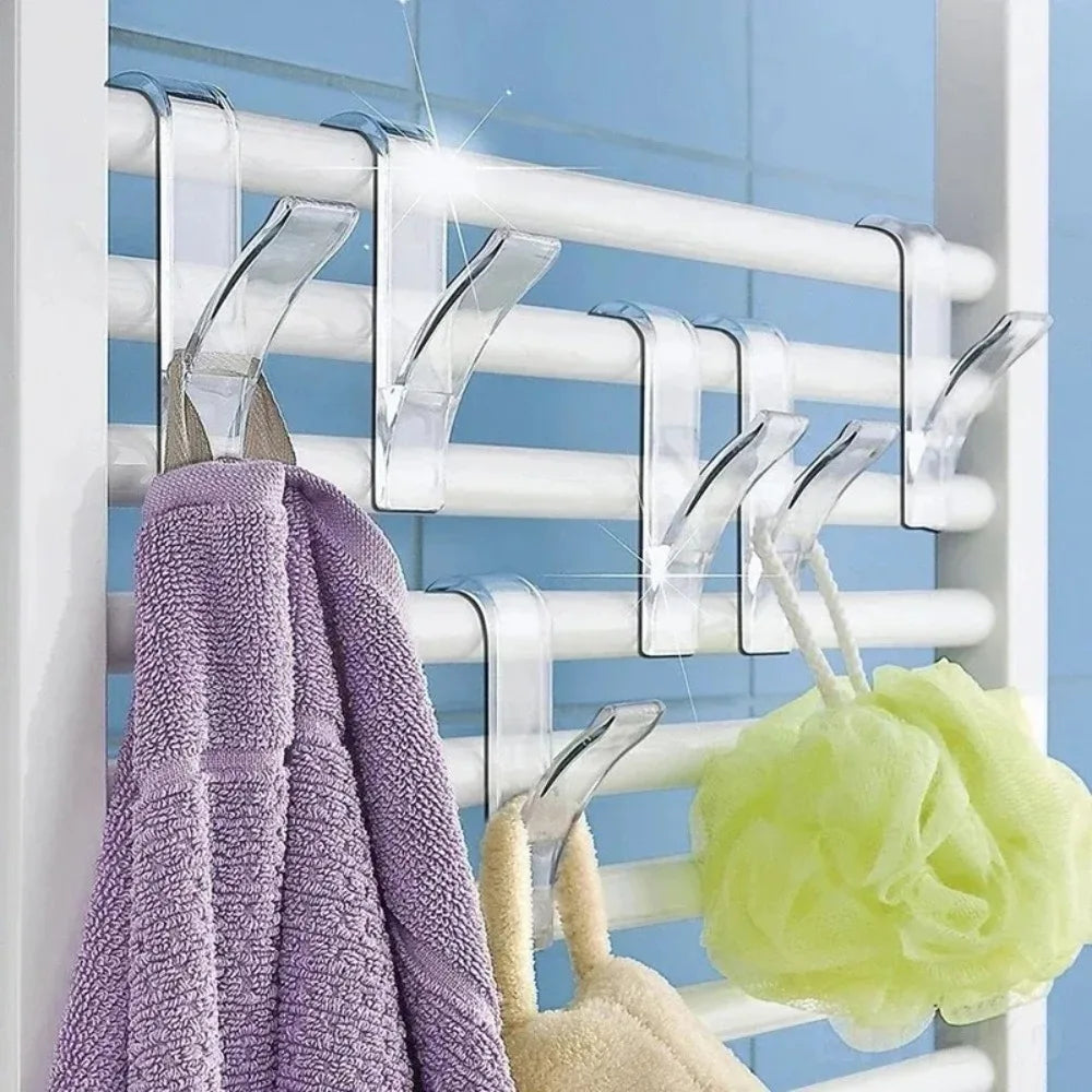 Radiator Hanger Hooks – Towel Rail Clips for Bath & Kitchen