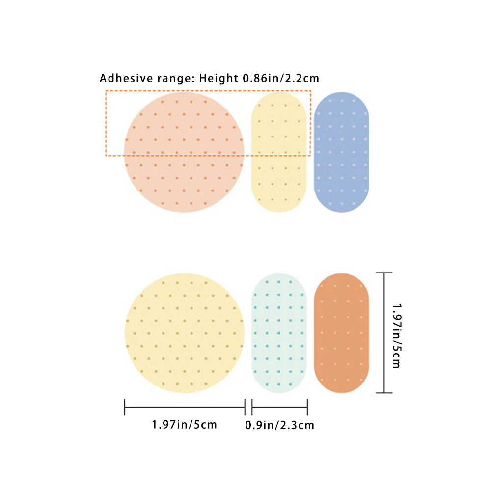 Calendar Sticky Notes Polka Dot Geometric Note Stickers Office Ledger