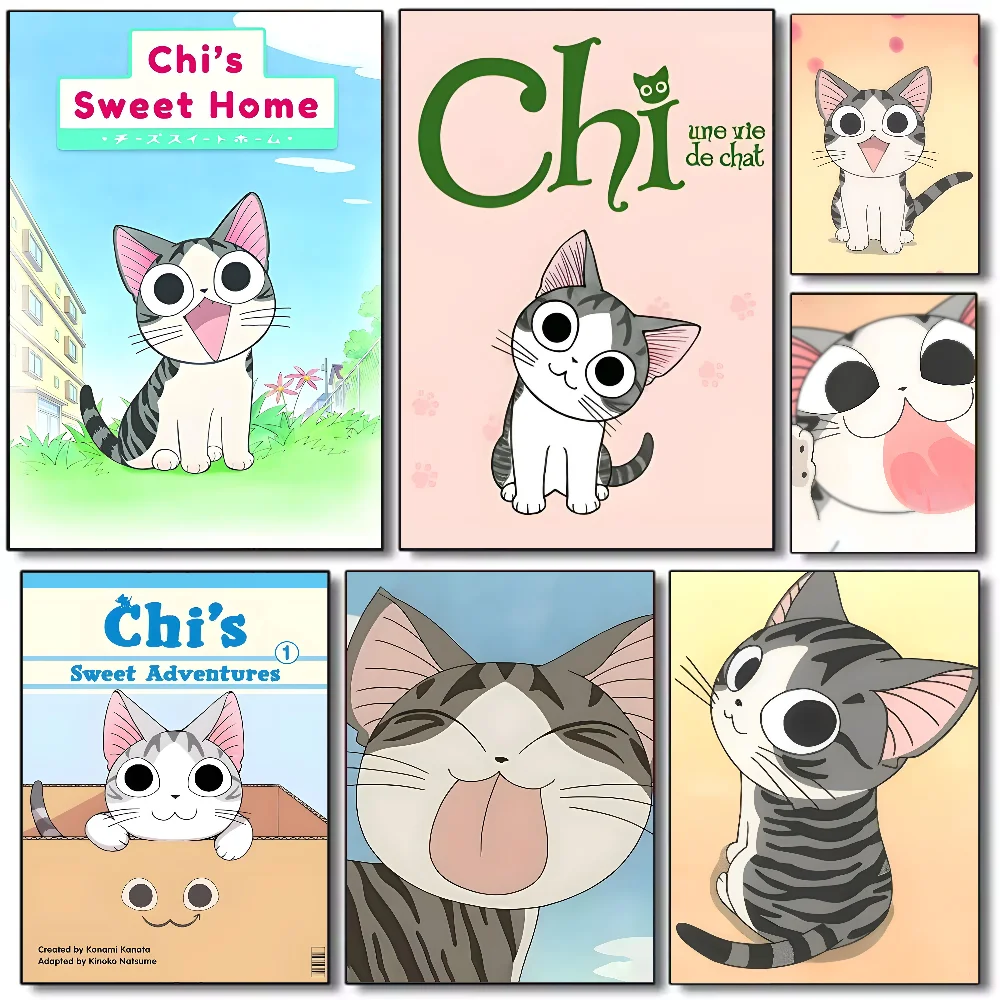 C-Chi S S-Sweet Homes Poster HD art sticky wall waterproof home living room bedroom bar aesthetic decoration Peaceful Pleasures Health and Wellness