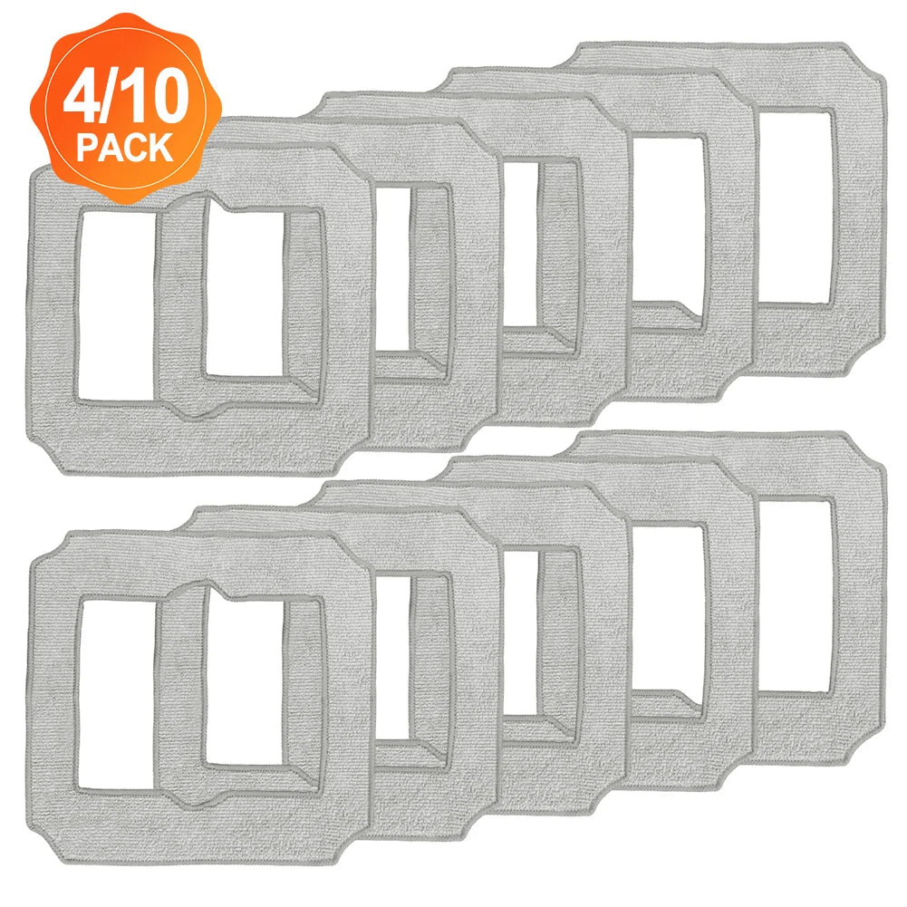 4 Mopping Pads ECOVACS WINBOT MINI Automated Window Cleaner Parts Mop