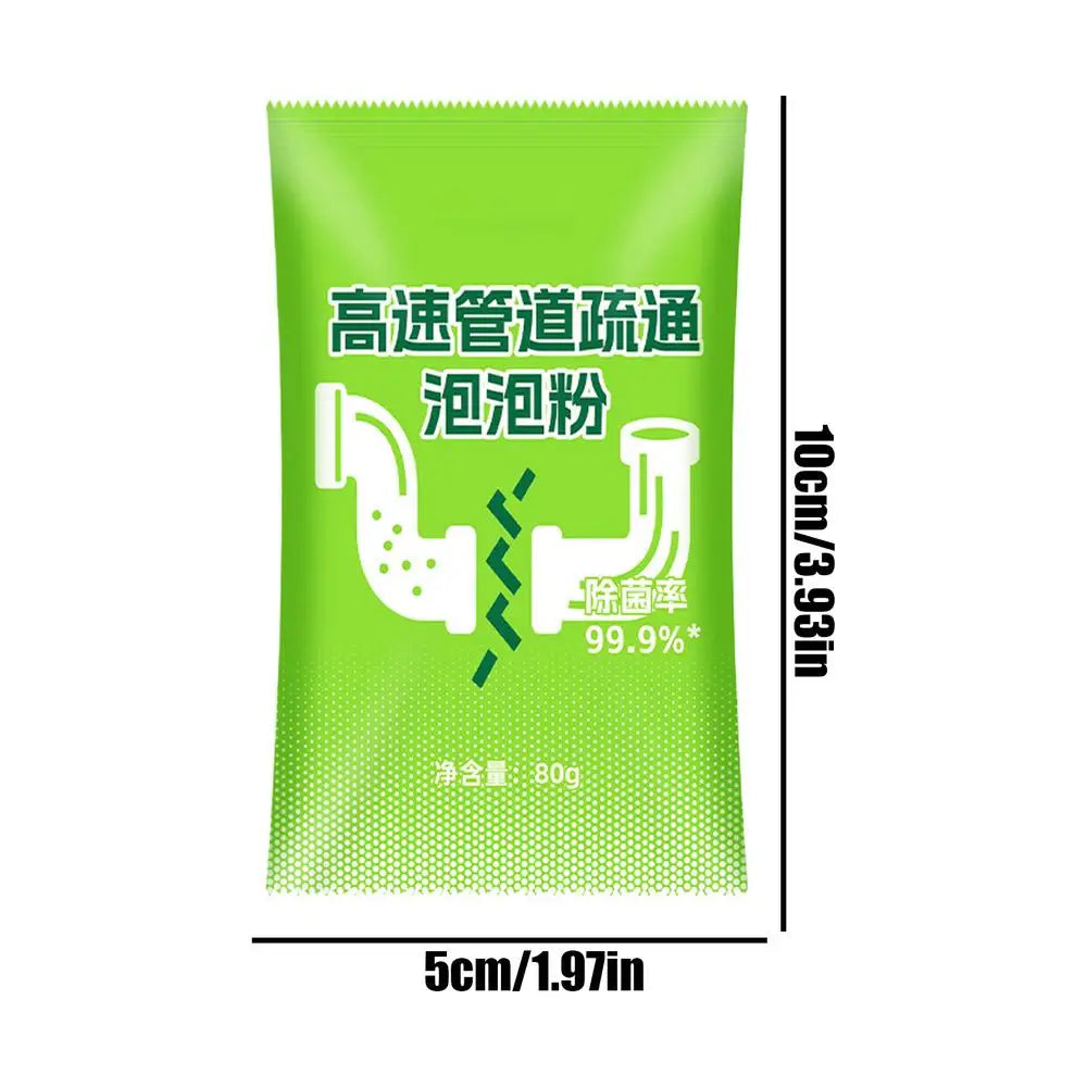 Foaming Drain Cleaner Powder – Fast-Acting Clog Remover