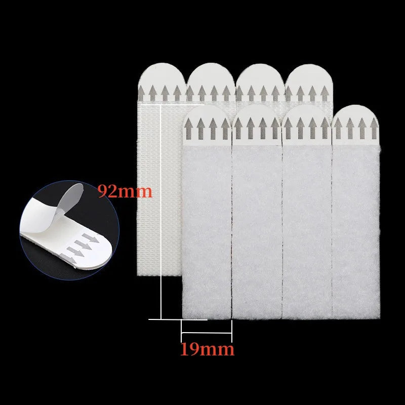 Damage-Free Picture Hanging Strips – 12 Pairs Medium Size